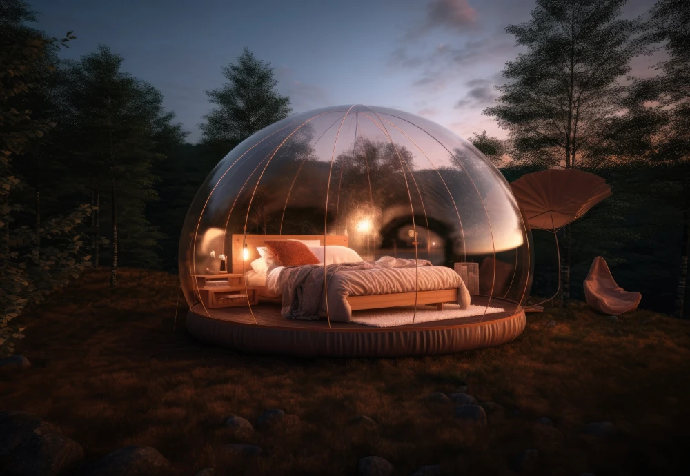 clear bubble camping tent